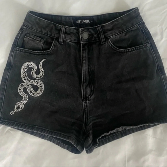 Disturbia Eden High Waist Shorts - Picture 5 of 5